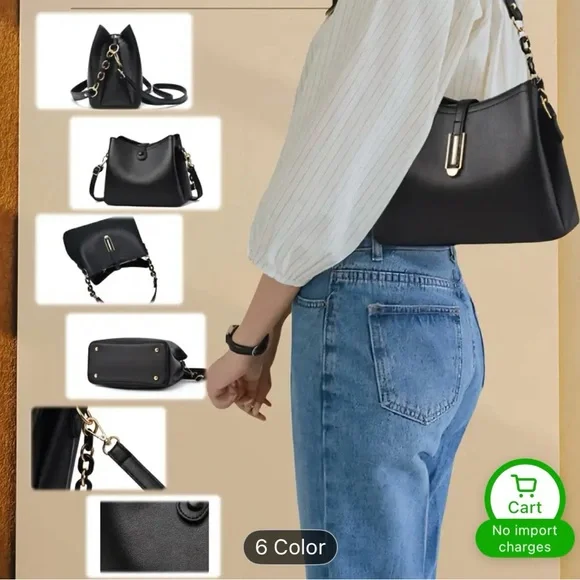 Elegant Burgundy Women's Bag NIP - Picture 2 of 8